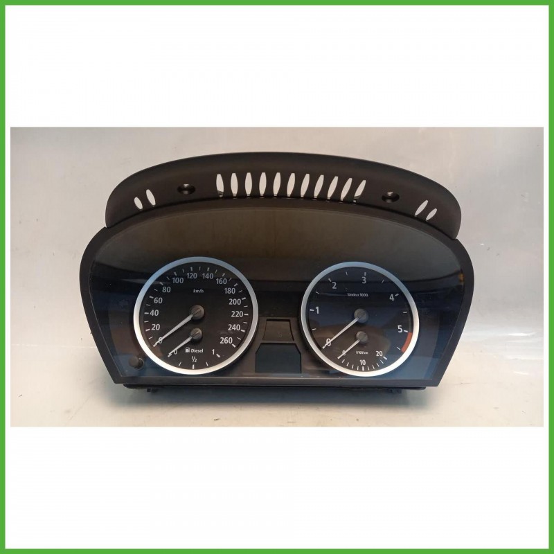 Quadro strumenti contachilometri tachimetro Vdo 110.080.213/256 Bmw Serie 5 E60 Berlina 530d 3.0 24v. 62116971898 2003-2010