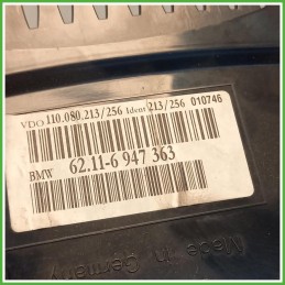 Quadro strumenti contachilometri tachimetro Vdo 110.080.213/256 Bmw Serie 5 E60 Berlina 530d 3.0 24v. 62116971898 2003-2010