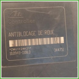 Centralina ABS Modulo Pompa Ate 10.0948-1108.3 4541RW Peugeot 206 1998-2009 Originale Usato