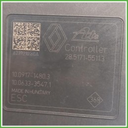 Centralina ABS Modulo Pompa Ate 28.5171-5511.3 476606630R Dacia Sandero 3 Serie 2020 Originale Usato