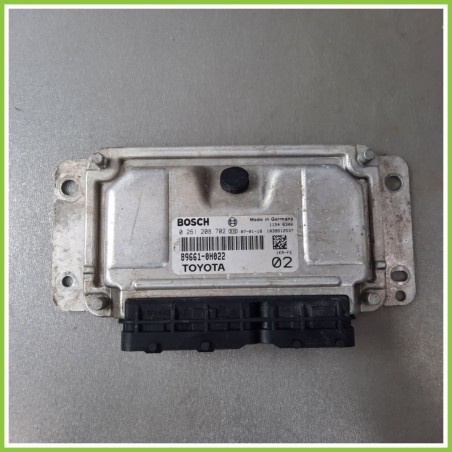 Centralina Motore Iniezione ECU BOSCH 0261208702 PEUGEOT 107 1.0 89661-0H022 Benzina 2005