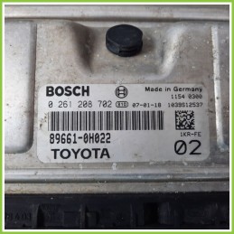 Centralina Motore Iniezione ECU BOSCH 0261208702 PEUGEOT 107 1.0 89661-0H022 Benzina 2005