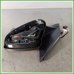 Specchio Specchietto Retrovisore Sinistro SX Nero Peugeot 3008 2 Serie 2020-2023  Originale Usato