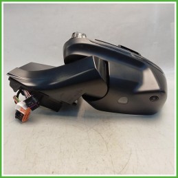 Specchio Specchietto Retrovisore Sinistro SX Nero Peugeot 3008 2 Serie 2020-2023  Originale Usato