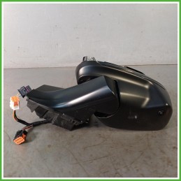 Specchio Specchietto Retrovisore Sinistro SX Nero Peugeot 3008 2 Serie 2020-2023  Originale Usato