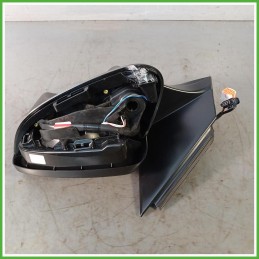 Specchio Specchietto Retrovisore Sinistro SX Nero Peugeot 3008 2 Serie 2020-2023  Originale Usato