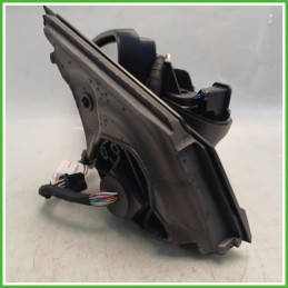 Specchio Specchietto Retrovisore Sinistro SX Nero Peugeot 3008 2 Serie 2020-2023  Originale Usato