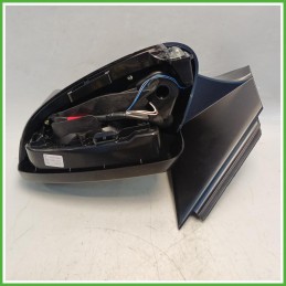 Specchio Specchietto Retrovisore Sinistro SX Nero Peugeot 3008 2 Serie 2020-2023  Originale Usato