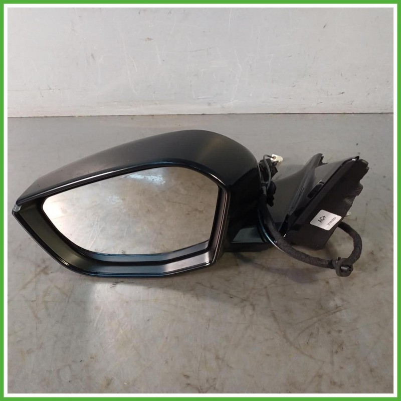 Specchio Specchietto Retrovisore Sinistro SX Nero Peugeot 308 3 Serie 2021  Originale Usato