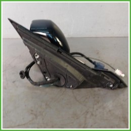 Specchio Specchietto Retrovisore Sinistro SX Nero Peugeot 308 3 Serie 2021  Originale Usato