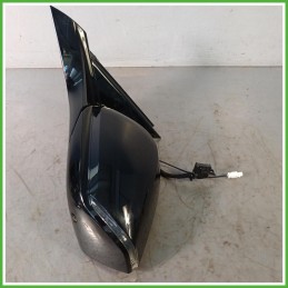 Specchio Specchietto Retrovisore Sinistro SX Nero Peugeot 308 3 Serie 2021  Originale Usato