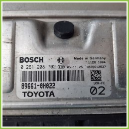 Centralina Motore Iniezione ECU BOSCH 0261208702 CITROEN C1 1.0 89661-0H022 Benzina 2005 2014