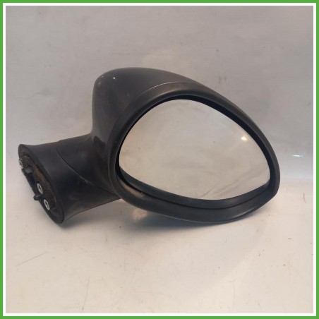 Specchio Specchietto Retrovisore Destro DX Grigio Scuro Fiat Punto 3 Serie 2011-2018  Originale Usato