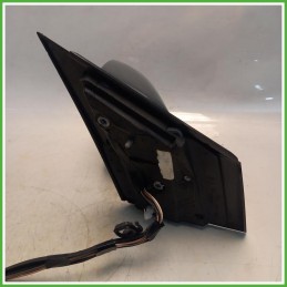 Specchio Specchietto Retrovisore Sinistro SX Grigio Scuro Volkswagen Polo 5 Serie 2006-2010  Originale Usato