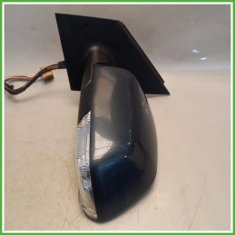 Specchio Specchietto Retrovisore Sinistro SX Grigio Scuro Volkswagen Polo 5 Serie 2006-2010  Originale Usato