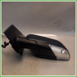 Specchio Specchietto Retrovisore Sinistro SX Grigio Scuro Volkswagen Polo 5 Serie 2006-2010  Originale Usato