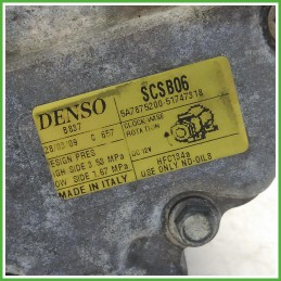 Compressore Clima AC Aria Condizionata Denso 5A787520051747318 Fiat Idea 51747318 2003-2008