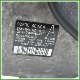Compressore Clima AC Aria Condizionata Renault 926004EA0A Renault Kadjar 926004EA0A 2015-2018