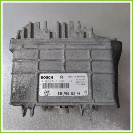 Centralina Motore Iniezione ECU BOSCH 0261204616 VOLKSWAGEN POLO 3a Serie 1.4 16V 74kw 030906027AA 1994 2001