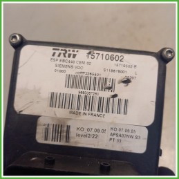 Centralina ABS Modulo Pompa Trw 15710602 4541X3 Peugeot 407 2004-2011 Originale Usato