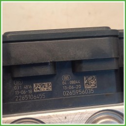 Centralina ABS Modulo Pompa Bosch 0265956035 476606853R Renault Captur 1 Serie 2013-2017 Originale Usato