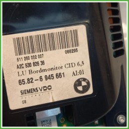 Infotainment Bmw Serie 5 E60 Berlina 530d 3.0 24v. 65829211970 2003-2010 Siemens A2C53082636