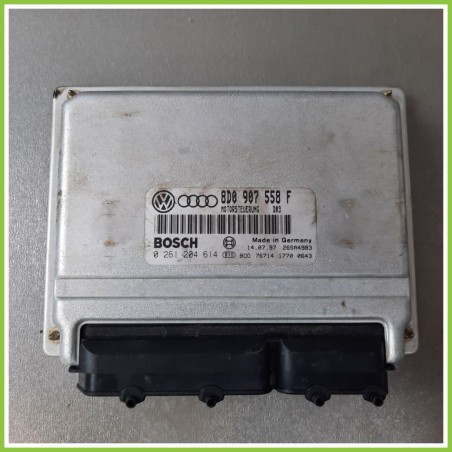 Centralina Motore Iniezione ECU BOSCH 0261204614 VOLKSWAGEN PASSAT 3B 1.8 92kw 8D0907558F 1996 2003