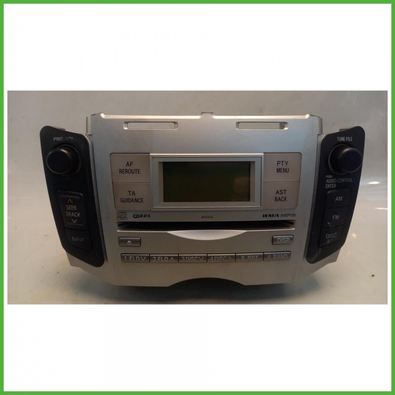 Autoradio Toyota Yaris France 2 Serie 1.3 VVTi 16v. 861200D201 2005-2009 Toyota 861200D201