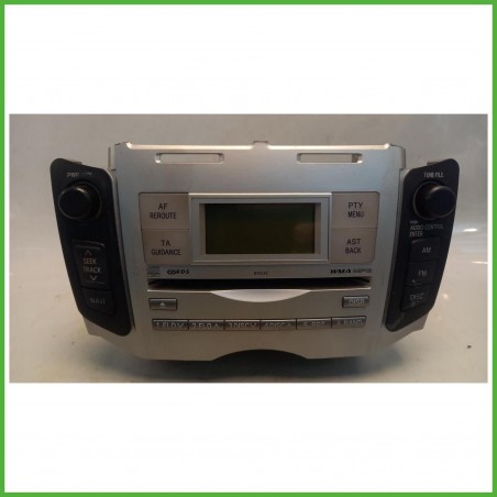 Autoradio Toyota Yaris France 2 Serie 1.3 VVTi 16v. 861200D201 2005-2009 Toyota 861200D201