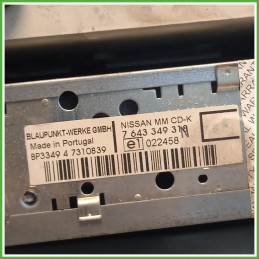 Autoradio Nissan Micra 3 Serie 1.2 16v. 25915AX600 2003-2005 Blaupunkt BP334947310839