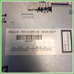 Autoradio Citroen Berlingo 3 Serie 1.6 HDi 16v. 1614201480 2008-2015 Blaupunkt 7647179394