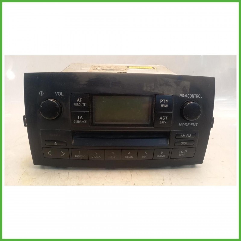 Autoradio Toyota Corolla 4 Serie 2.0 D4d 16v. 8612013060B0 2001-2004 Toyota 8612013060B0