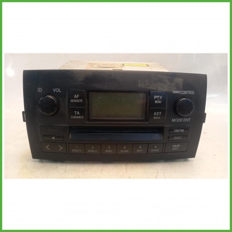 Autoradio Toyota Corolla 4 Serie 2.0 D4d 16v. 8612013060B0 2001-2004 Toyota 8612013060B0