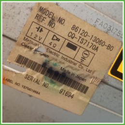 Autoradio Toyota Corolla 4 Serie 2.0 D4d 16v. 8612013060B0 2001-2004 Toyota 8612013060B0