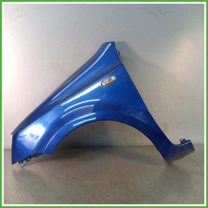Parafango Anteriore Sinistro SX Fiat Panda 2 Serie Berlina 5 Porte 2003-2009 Blu Originale Usato