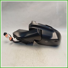 Specchio Specchietto Retrovisore Sinistro SX Nero Peugeot 3008 2 Serie 2020-2023  Originale Usato