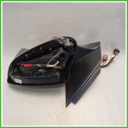 Specchio Specchietto Retrovisore Sinistro SX Nero Peugeot 3008 2 Serie 2020-2023  Originale Usato