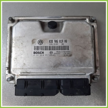 Centralina Motore Iniezione ECU BOSCH 0281010957 SEAT IBIZA 6L 1.9 TDI 74kw 038906019HQ 2001 2009