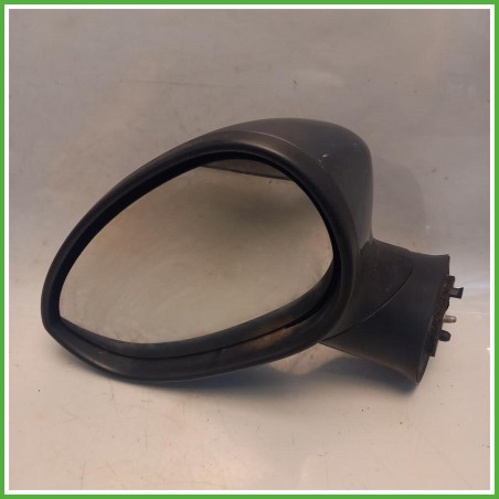 Specchio Specchietto Retrovisore Sinistro SX Grigio Scuro Fiat Punto 3 Serie 2011-2018  Originale Usato