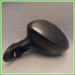 Specchio Specchietto Retrovisore Sinistro SX Grigio Scuro Fiat Punto 3 Serie 2011-2018  Originale Usato