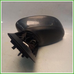 Specchio Specchietto Retrovisore Sinistro SX Grigio Scuro Fiat Punto 3 Serie 2011-2018  Originale Usato