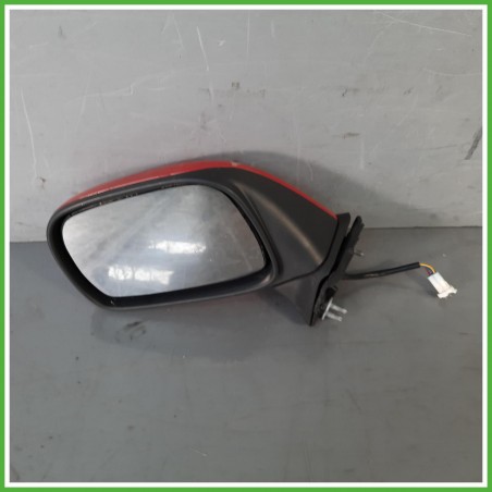 Specchio Specchietto Retrovisore Sinistro SX Rosso Opel Agila A 2000-2003  Originale Usato