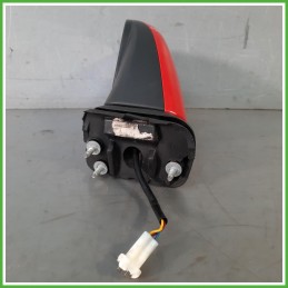 Specchio Specchietto Retrovisore Sinistro SX Rosso Opel Agila A 2000-2003  Originale Usato