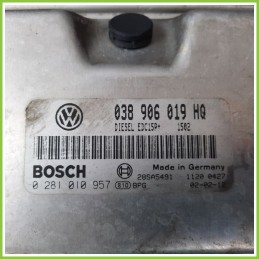 Centralina Motore Iniezione ECU BOSCH 0281010957 SEAT IBIZA 6L 1.9 TDI 038906019HQ Diesel 2001 2009