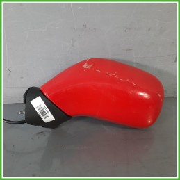 Specchio Specchietto Retrovisore Sinistro SX Rosso Opel Agila A 2000-2003  Originale Usato