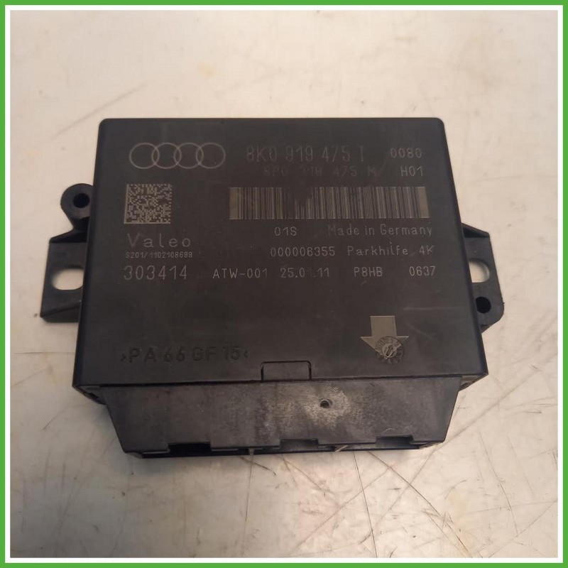 Centralina Parcheggio Assistito Valeo S201/1102108699 Audi A4 8K5 Avant 2.0 TDI 16v. 8K0919475T 2009-2012