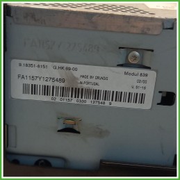 Autoradio Lancia Lybra SW 1.6 16v. 735287417 1999-2001 Grundig 9.18351-8151