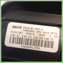 Ventola Ventilatore Riscaldamento Abitacolo Behr T4054001 Citroen C3 2 Serie 1.2 VTi 12v. 6441CS 2013-2016