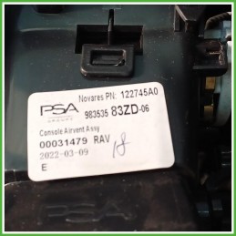 Consolle Centrale Peugeot 308 3 Serie 1.2 PureTech 12v. 98382995ZD 2021 Psa