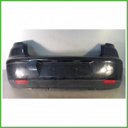 Paraurti Posteriore Seat Ibiza IV 6L1 Berlina 3 Porte Nero Z4 C9z 6L6807417PGRU 2002-2008 Originale Usato